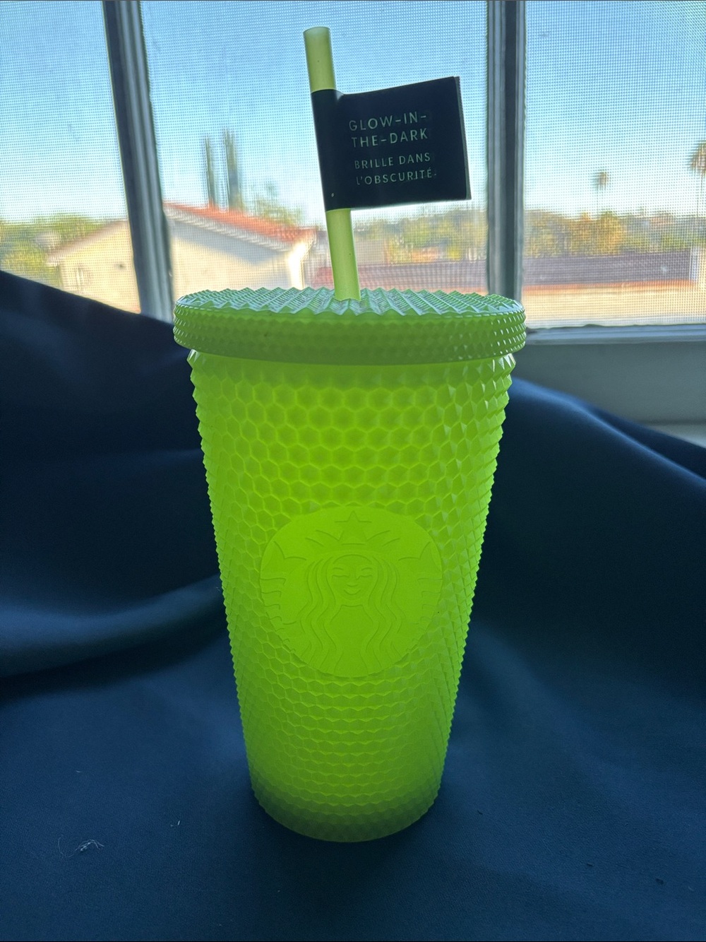 NWT Starbucks 2022 Halloween glow in the dark studded 16 ounce tumbler